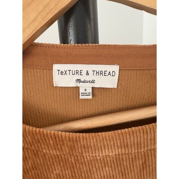Madewell Texture & Thread Corduroy Swing Top - Picture 6 of 6